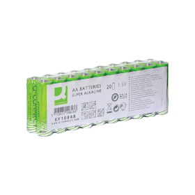 Q Connect KF10848 AA Alkaline Batteries 20 Pack