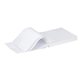 Q Connect KF50066 279mmx241mm Plain Listing Paper 60gsm 2000 Sheets