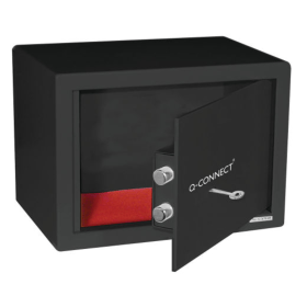 Q Connect Key Operated Safe 10 Litre Black KF10475 F