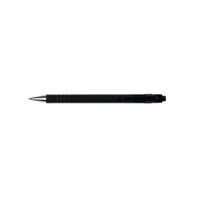 Q Connect Lamda Ballpoint Pen Medium 0.4mm Line Black 12 Pack 130995 F