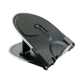 Q Connect Laptop Stand Black Silver 108899 F
