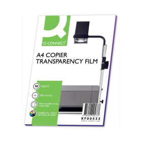 Q Connect Laser Copier OHP Film 50 Pack 113694 F