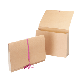 Q Connect Legal Wallet 50mm Capacity Foolscap Buff 10 Pack 124275 F