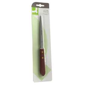 Q Connect Letter Opener Wooden Handle 108580 F