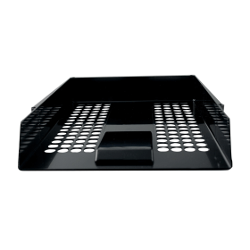 Q Connect Letter Tray A4 Black 147918 F