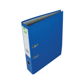 Q Connect Lever Arch File Paperbacked Foolscap Blue 10 Pack 110073 F