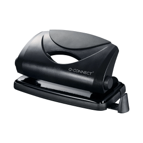 Q Connect Light Duty 2 Hole Punch Black 100355 F