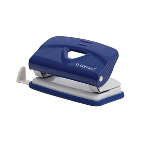 Q Connect Light Duty 2 Hole Punch Blue KF14215 F
