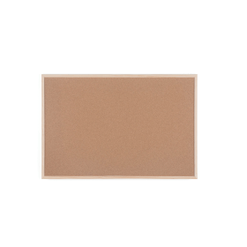 Q Connect Lightweight Cork Noticeboard 600mm x 900mm 108831 F