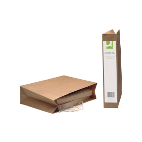 Q Connect Manilla Computer Paper Storage Bag 25 Pack 133783 F
