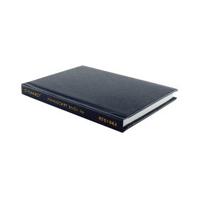 Q Connect Notebook Casebound Ruled 192 Pages A6 Blue 123274 F