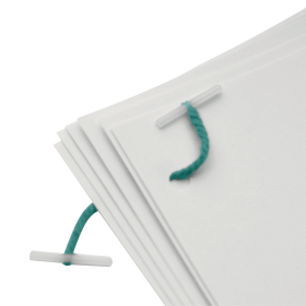 Q Connect Plastic Treasury Tag 152mm 100 Pack 121788 F