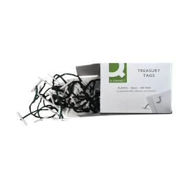 Q Connect Plastic Treasury Tag 76mm 100 Pack 113348 F