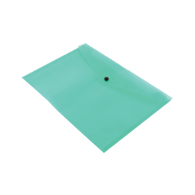 Q Connect Polypropylene Document Folder A4 Green 12 Pack 109337 F