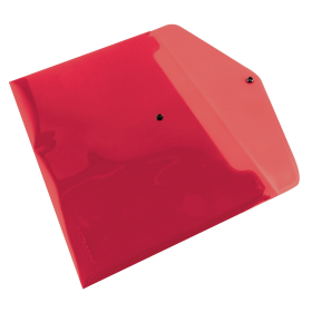 Q Connect Polypropylene Document Folder A4 Red 12 Pack 175322 F