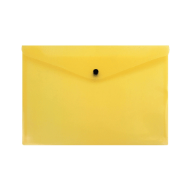 Q Connect Polypropylene Document Folder A4 Yellow 12 Pack 111924 F