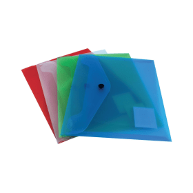 Q Connect Polypropylene Document Folder A5 Assorted 12 Pack 108809 F