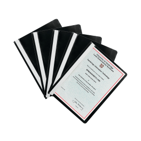 Q Connect Project Folder A4 Black 25 Pack 149190 F