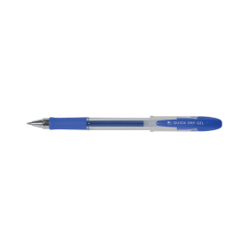 Q Connect Quick Dry Gel Pen 0.5mm Line Blue 12 Pack 145932 F