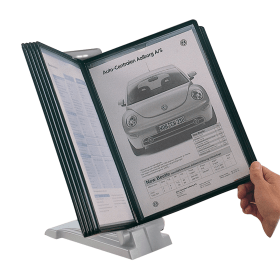 Q Connect Quick Load Desk Top Unit Light Grey KF04596 140005 F