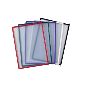 Q Connect Quick Load Pockets Assorted A4 10 Pack KF04599 132526 F
