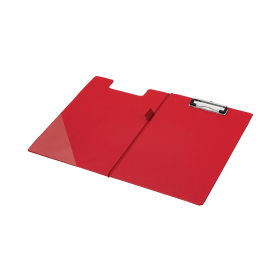Q Connect Red Foolscap Fold Over Clipboard 175919 F