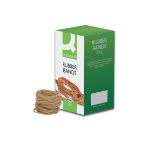 Q Connect Rubber Bands No.19 88.9 x 1.6mm 500g KF10527 126941 F