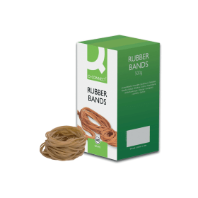 Q Connect Rubber Bands No.36 127 x 3.2mm 500g KF10542 114120 F