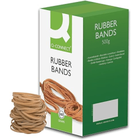 Q Connect Rubber Bands No.75 101.6 x 9.5mm 500g KF10560 105978 F