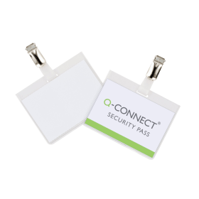 Q Connect Security Badge 60mm x 90mm 25 Pack 106230 F