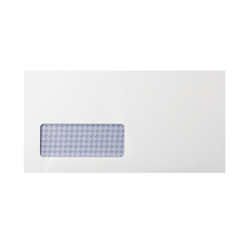 Q Connect Self Seal DL Windowed Envelope 80gsm White 250 Pack KF07557 610339 F