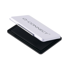 Q Connect Stamp Pad Large 126mm x 81mm Black 393198 F