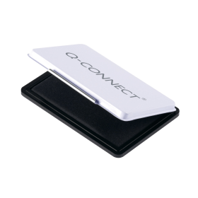 Q Connect Stamp Pad Medium 110mm x 70mm Black 393209 F