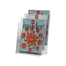 Q Connect Three Pocket Literature Holder A4 KF04188 382684 F