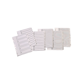 Q Connect White Index Dividers 1 5 156873 F