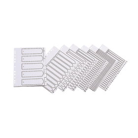 Q Connect White Index Dividers 20 A Z KF01351 105988 F