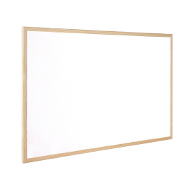 Q Connect Whiteboard Wooden Frame 600mm x 400mm 124925 F