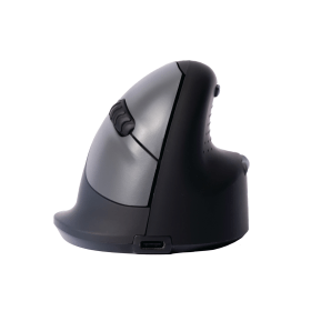 R GO HE Ergonomic Right Hand Wireless Large Vertical Mouse Black RG49047 F