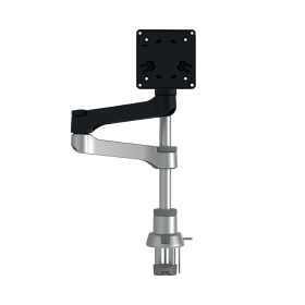R Go Zepher 4 C2 Single Monitor Arm Desk Mount Black Silver 808272 F