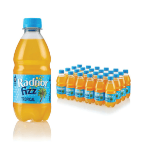 Radnor Fizz Tropical Soft Drink 330ml 24 Pack RAD00362 F