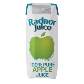 Radnor Juice Pure Apple Juice Tetra Pack 125ml 60 Pack RAD00983 F