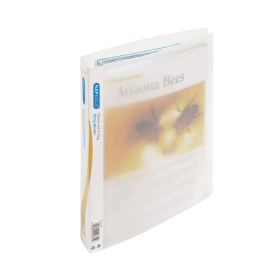 Rapesco 2 Ring Binder 25mm A4 Clear 10 Pack 120260 F