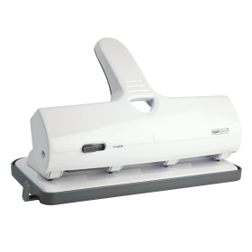 Rapesco ALU 40 Heavy Duty 4 Hole Punch White 478625 F