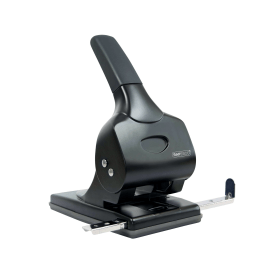 Rapesco ALU 65 Meal 2 Hole Punch Black 523553 F