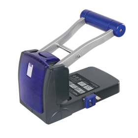 Rapesco ECO Germ Savvy P1100 Heavy Duty 2 Hole Punch Black Purple 100833 F
