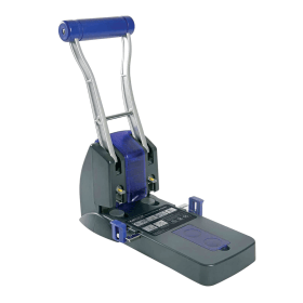 Rapesco ECO P2200 Heavy Duty 2 Hole Punch Black Purple 101935 F