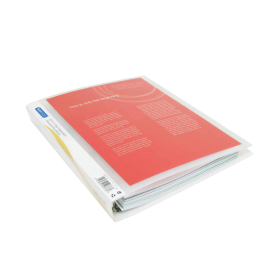 Rapesco Presentation Four Ring Binder 25mm A4 Clear 10 Pack 0717 168448 F