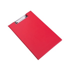 Rapesco Red Foolscap Fold Over Clipboard 102096 F