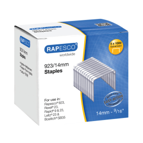 Rapesco Staples 923 14mm 4000 Pack 126066 F