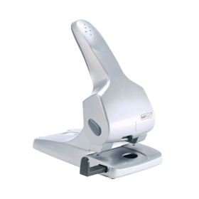 Rapesco Zero 65 Heavy Duty 2 Hole Punch Silver 126710 F